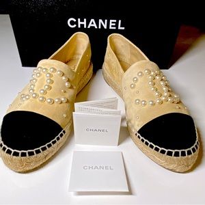 Chanel Suede Espadrille